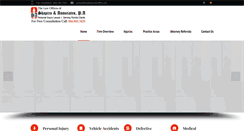Desktop Screenshot of floridainjurylawoffice.com
